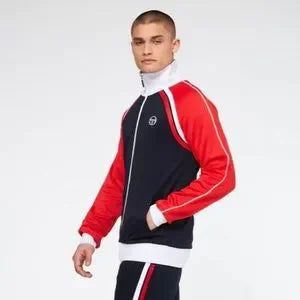 Men’s Sergio Tacchini Navy | Red | White Casual Tracksuit NWT