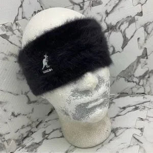 Men's Kangol Black | White Furgora Headband NWT