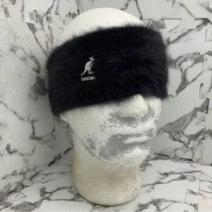 Men's Kangol Black | White Furgora Headband NWT