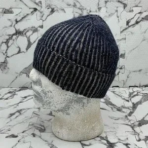 Men's Kangol Cuff Pull On Navy | White Casual Beanies NWT