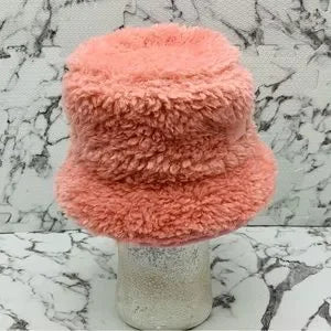 Men's Kangol Peachy Pink Faux Utility Bucket Hat NWT