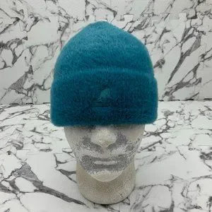 Men's Kangol Faux Fur Teal Casual Beanies NWT