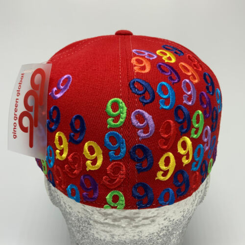 Gino Green Global Red  Multicolor 59FIFTY Hat