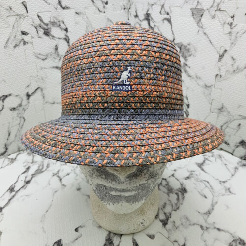 Kangol Braid Gray Orange Purple Casual Bucket