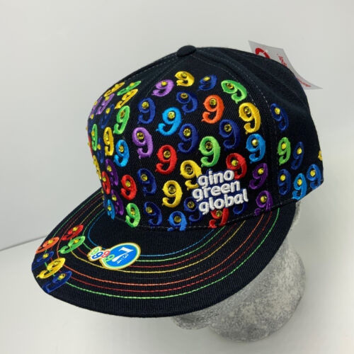 Gino Green Global Black Rinestone Multicolor 59FIFTY Hat