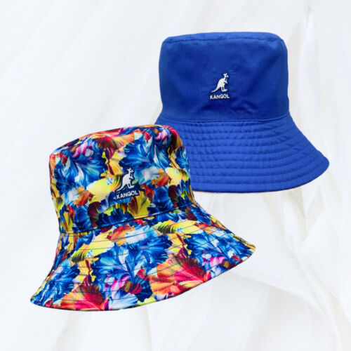 Kangol Floral Rev Blue Yellow Red Lahinch Bucket Hat