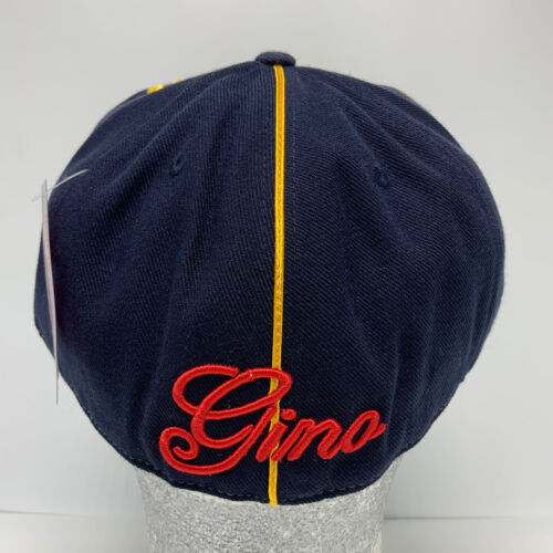 Gino Green Global Navy Yellow Red Studded 59FIFTY Hat