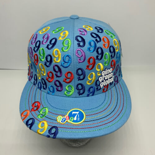 Gino Green Global Lt Blue Multicolor 59FIFTY Hat