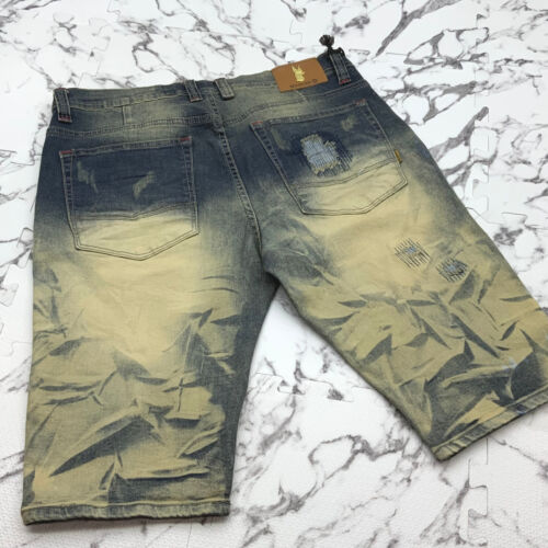 Men’s Fashion Dark Blue Vintage Denim Shorts