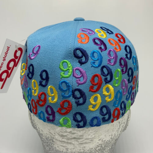 Gino Green Global Lt Blue Multicolor 59FIFTY Hat