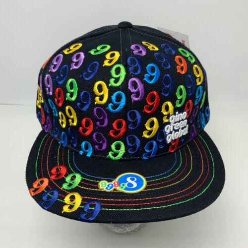 Gino Green Global Black Multicolor 59FIFTY Hat