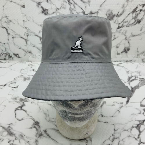 Kangol Floral Rev Gray White Black Lahinch Bucket Hat