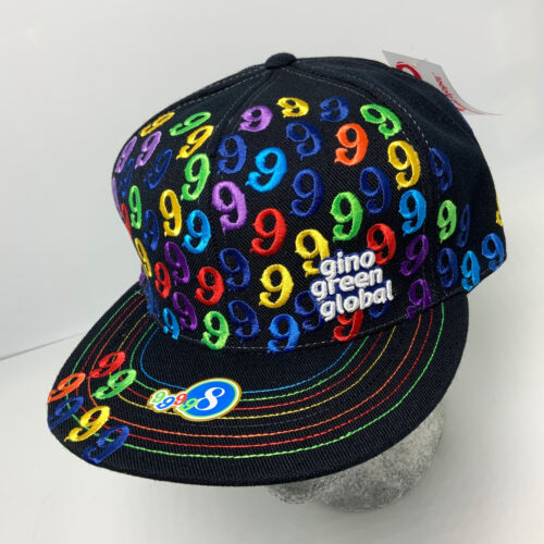 Gino Green Global Black Multicolor 59FIFTY Hat