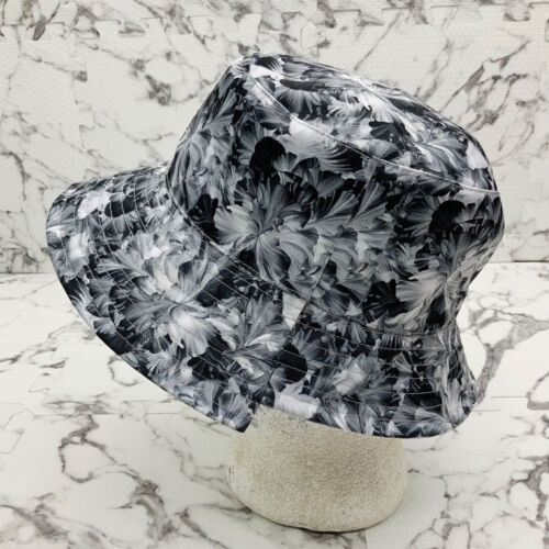 Kangol Floral Rev Gray White Black Lahinch Bucket Hat