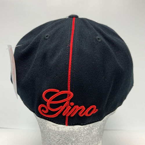 Gino Green Global Black Red Gray Studded 59FIFTY Hat