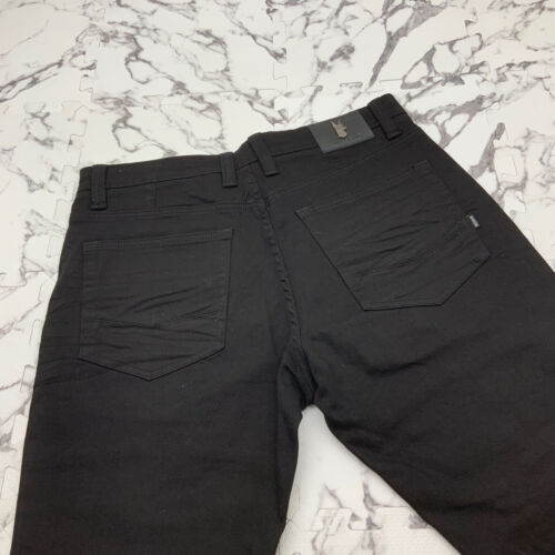 Men's Fashion Jet Black Denim Short