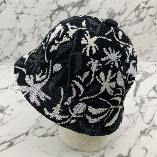 Kangol Street Floral Black White Khaki Grey Casual Bucket