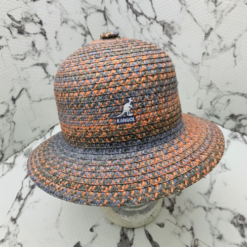 Kangol Braid Gray Orange Purple Casual Bucket