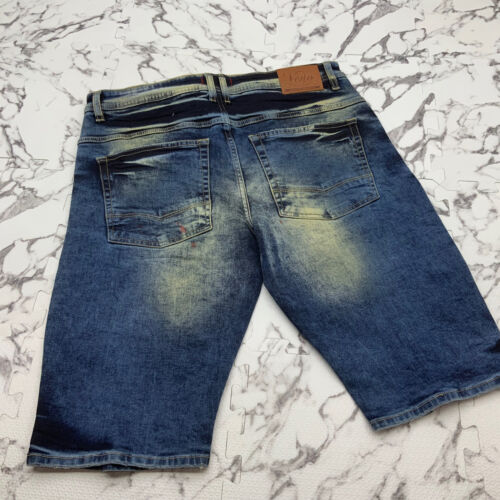 Men's Fashion Vintage Blue Denim Short