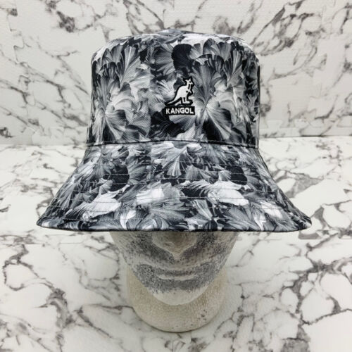 Kangol Floral Rev Gray White Black Lahinch Bucket Hat