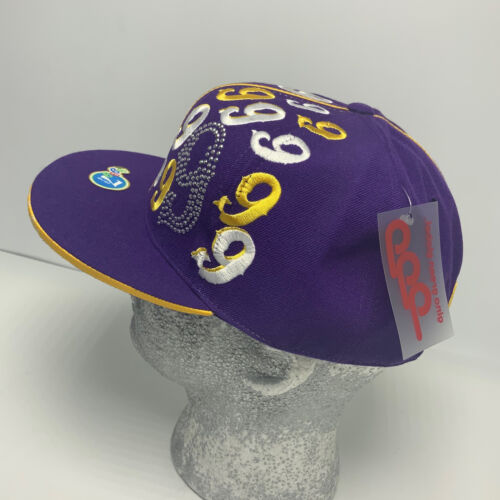 Gino Green Global Purple Yellow Studded 59FIFTY Hat