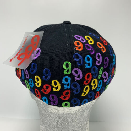 Gino Green Global Black Multicolor 59FIFTY Hat