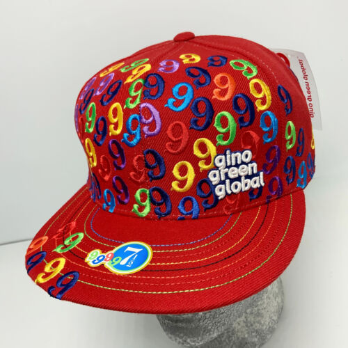 Gino Green Global Red  Multicolor 59FIFTY Hat