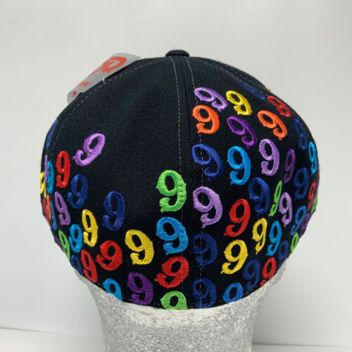 Gino Green Global Black Rinestone Multicolor 59FIFTY Hat