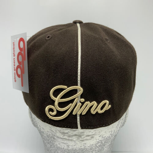 Gino Green Global Brown Cream Studded 59FIFTY Hat