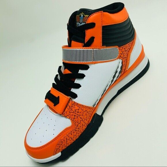 Men's Troop Cobra Mid Orange White Black Fashion Sneakers