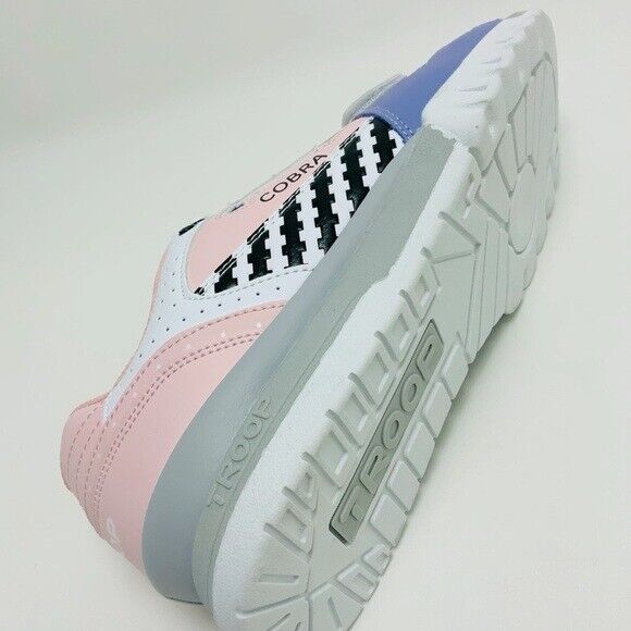 Men's Troop Cobra Mid White Pink Lavender Sneakers