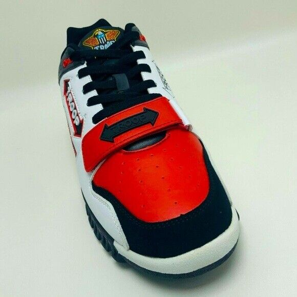 Men's Troop Cobra White Black Red Fashion Sneakers 