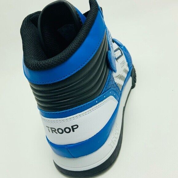 Men's Troop Cobra Mid Blue White Black Fashion Sneakers