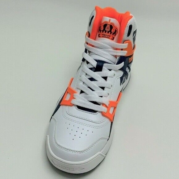 Men's Troop Delta White Navy Orange Fashion Sneakers