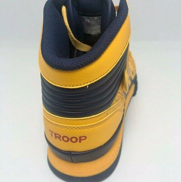 Men's Troop Cobra Mid Yellow Mustard | Navy Fashion Sneakers