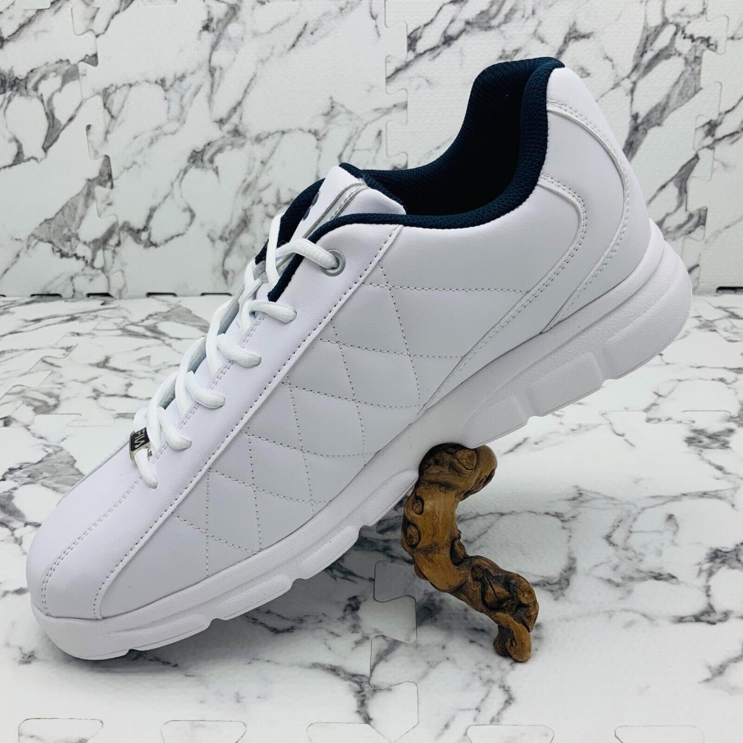 Men’s Fila Fullcrum 3 White | Navy Fashion Sneakers