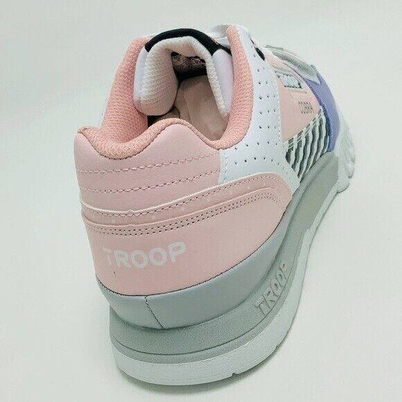 Men's Troop Cobra Mid White Pink Lavender Sneakers