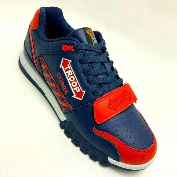 Men's Troop Cobra Navy Red White Fashion Sneakers 