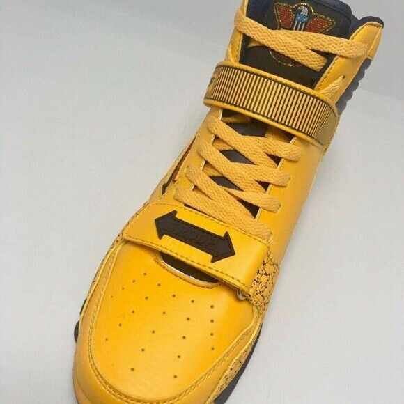 Men's Troop Cobra Mid Yellow Mustard | Navy Fashion Sneakers