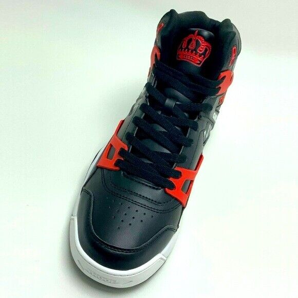 Men's Troop Delta Black White Red Fashion Sneakers