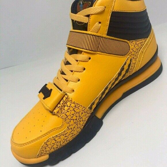 Men's Troop Cobra Mid Yellow Mustard | Navy Fashion Sneakers